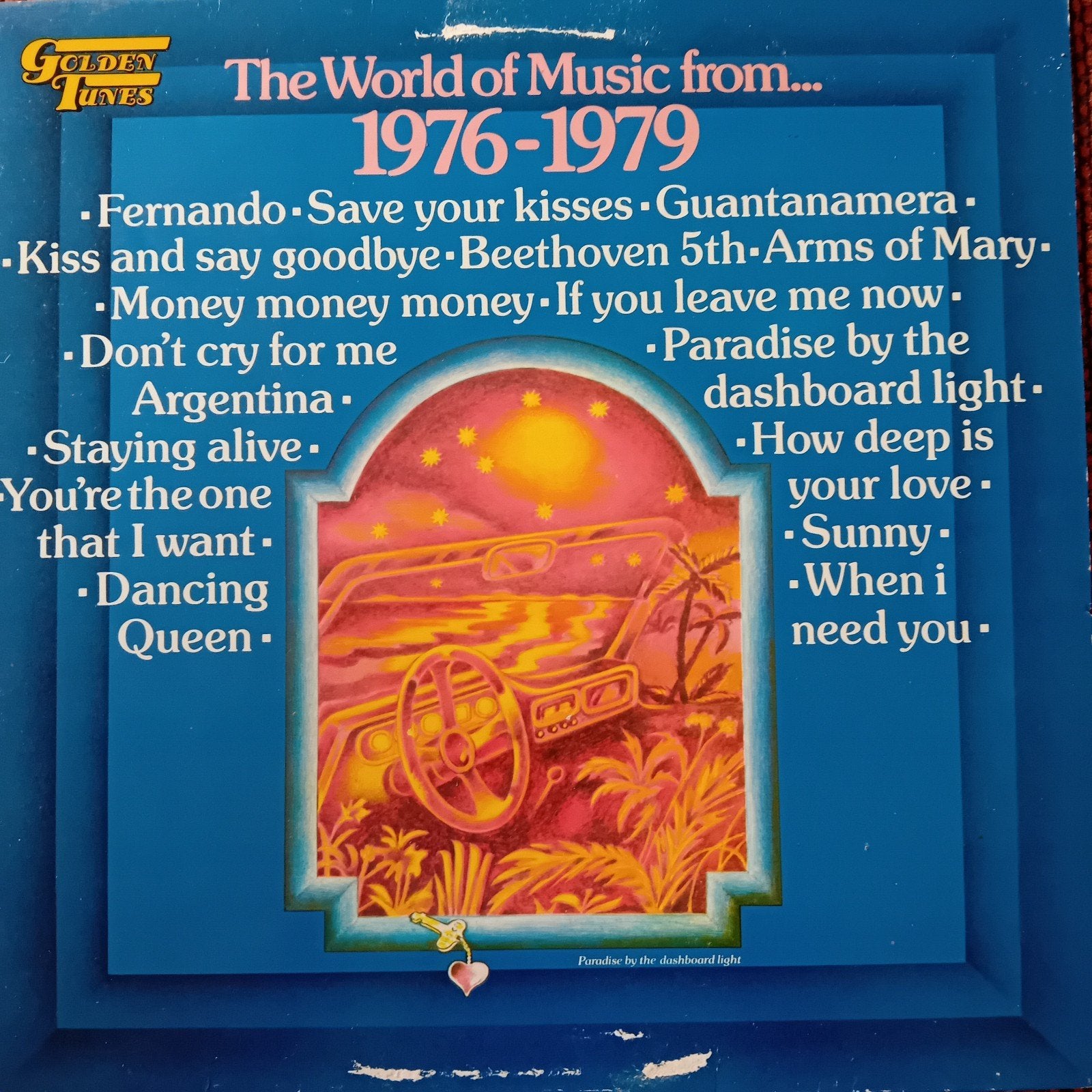 Golden Tunes: The World of Music from 1976-1979 LP, Cd's en Dvd's, LP, Gebruikt, Pop, Ophalen of Verzenden