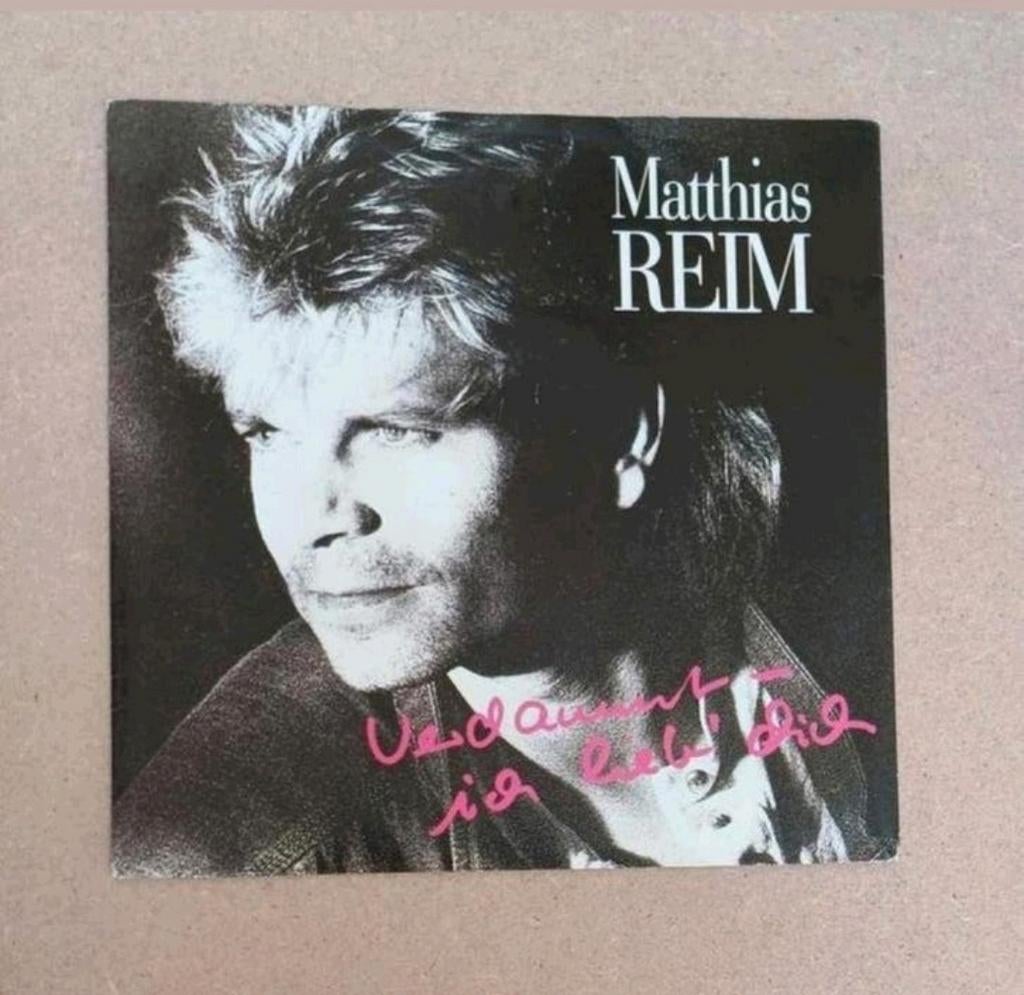 Matthias Reim  - Verdammt Ich Lieb' Dich, Cd's en Dvd's, Beschermende buitenhoes, Ophalen of Verzenden, Gebruikt, Pop
