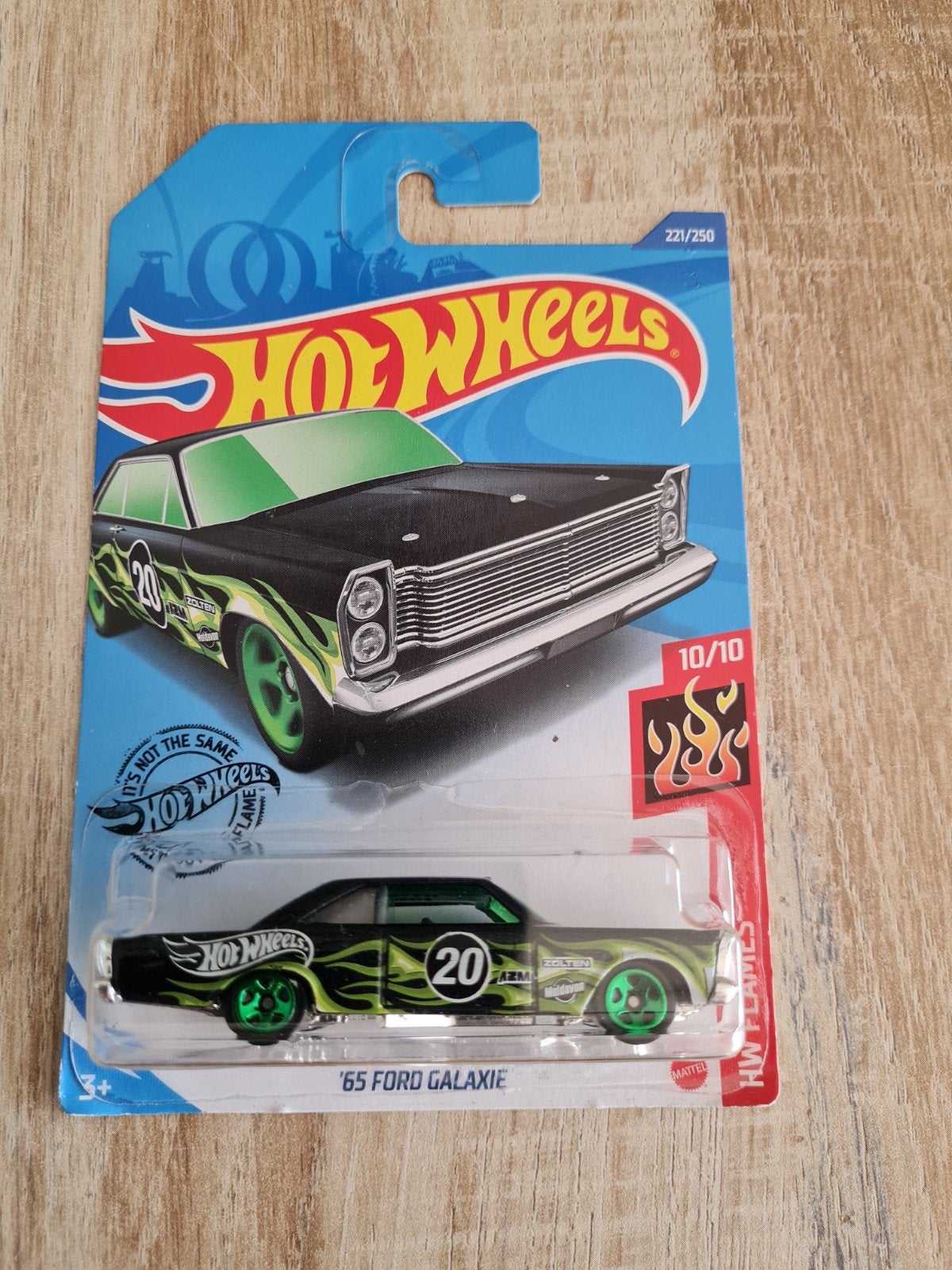 '65 Ford Galaxie Long Card 1:64 (Hotwheels), Ophalen of Verzenden, Nieuw, Auto