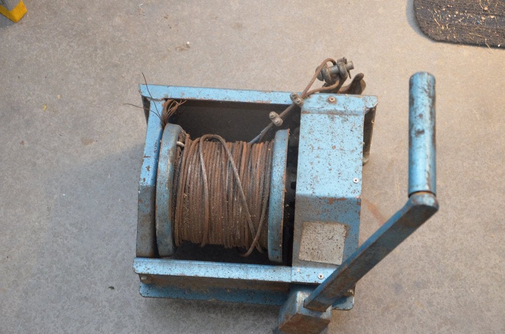 handbediende lier 250 kg, Ophalen of Verzenden, Gebruikt