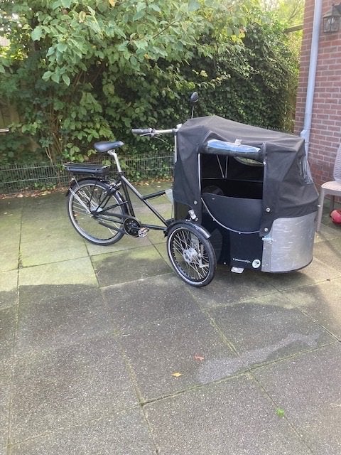 Elektrische Nihola bakfiets 4.0, 51 tot 55 cm, Ophalen, Zo goed als nieuw, Overige merken