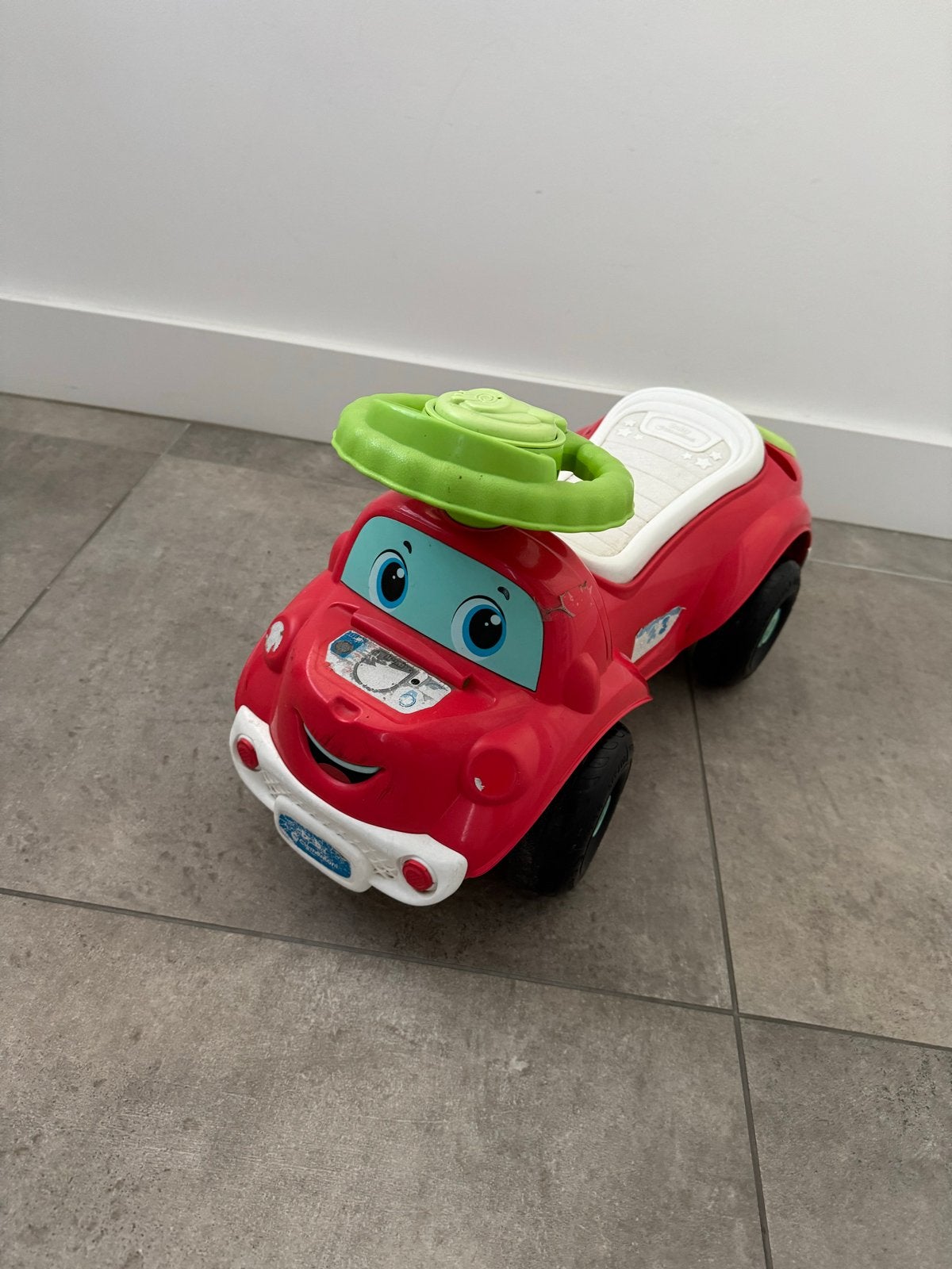 Baby Clementoni Loopwagentje - Rood, Ophalen of Verzenden, Gebruikt, Loopvoertuig