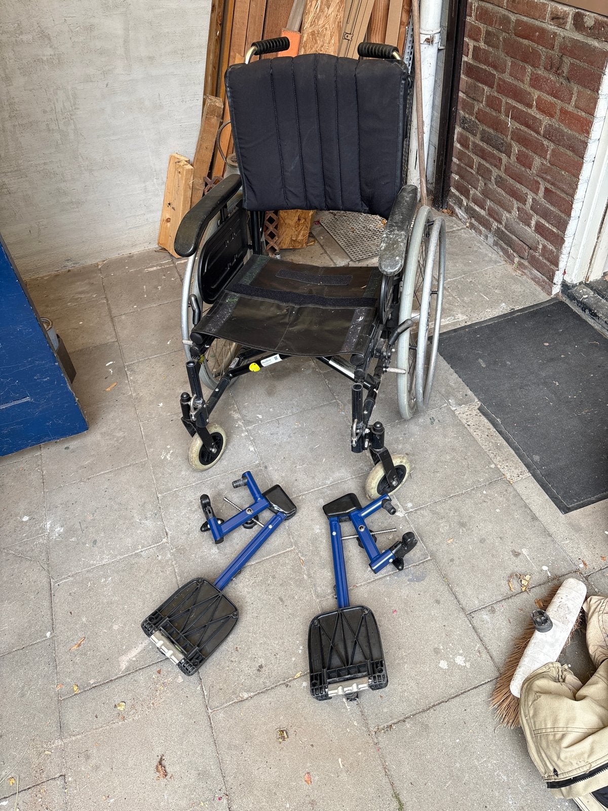 Rolstoel, Ophalen, Gebruikt, Duwrolstoel