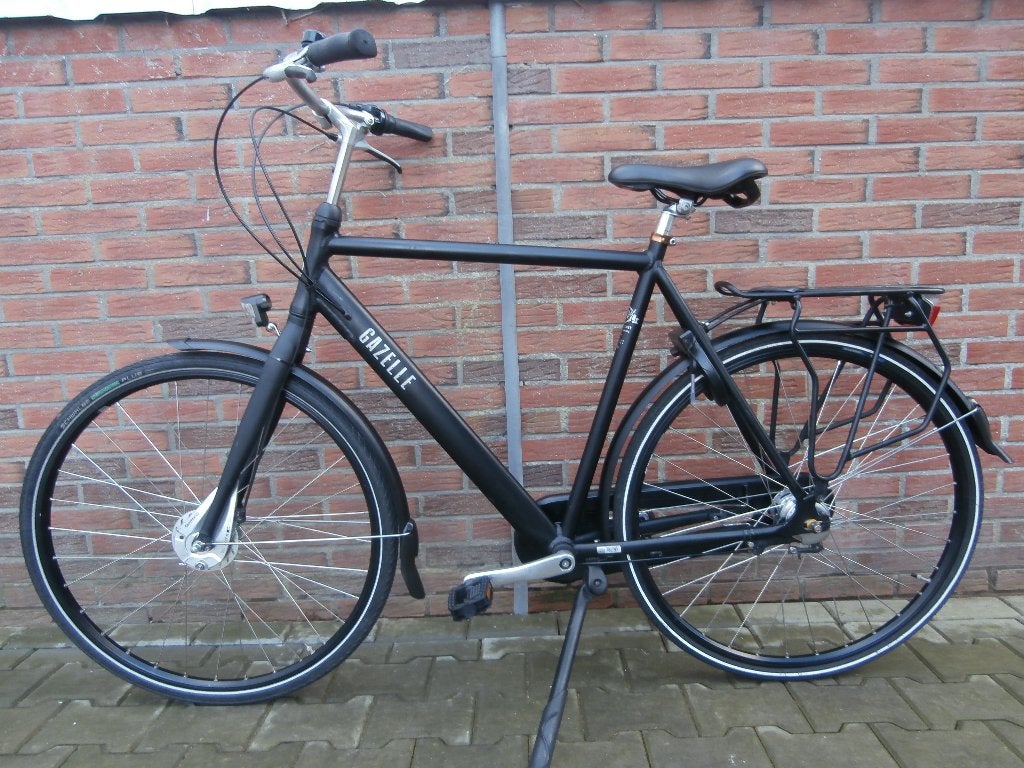 Zeer mooie Gazelle Esprit heren 61 cm. met 3 versnellingen, Ophalen, Gebruikt, Versnellingen, 61 tot 65 cm