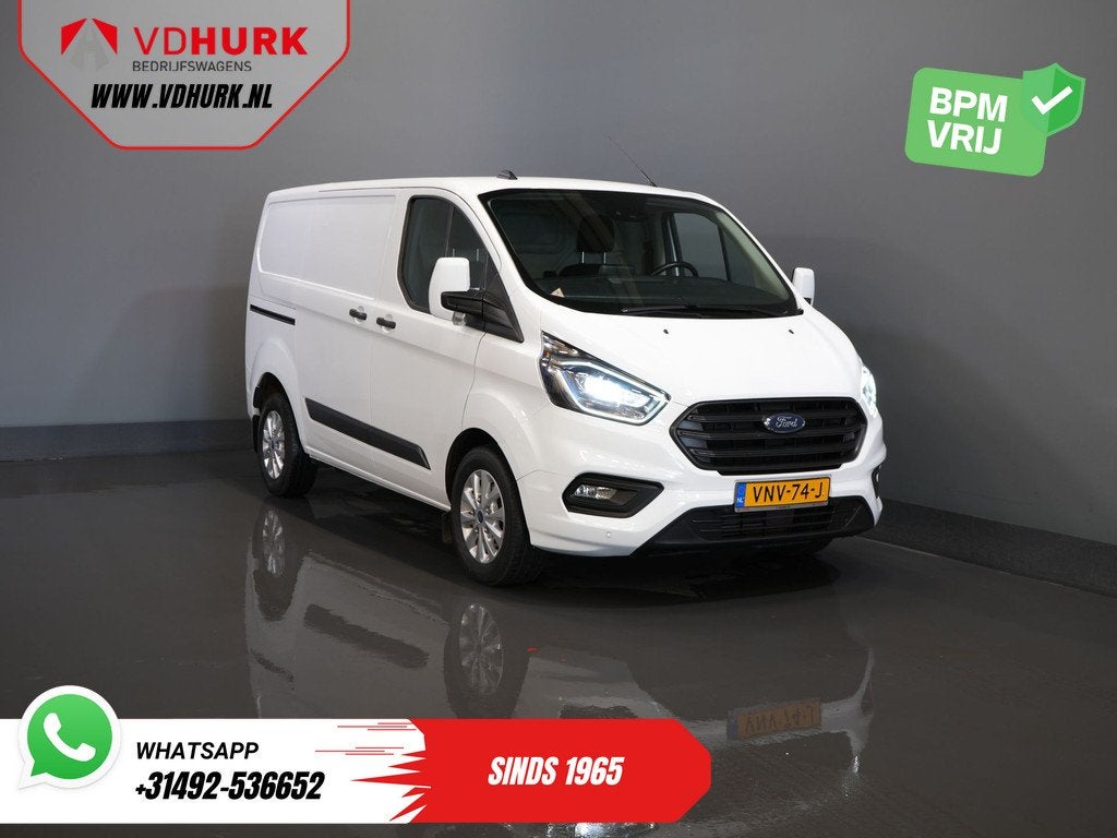 Ford Transit Custom 1.0 130 pk PHEV Trend Bi-Xenon/ Carplay/, Auto's, Bestelauto's, Bedrijf, Te koop, ABS, Achteruitrijcamera