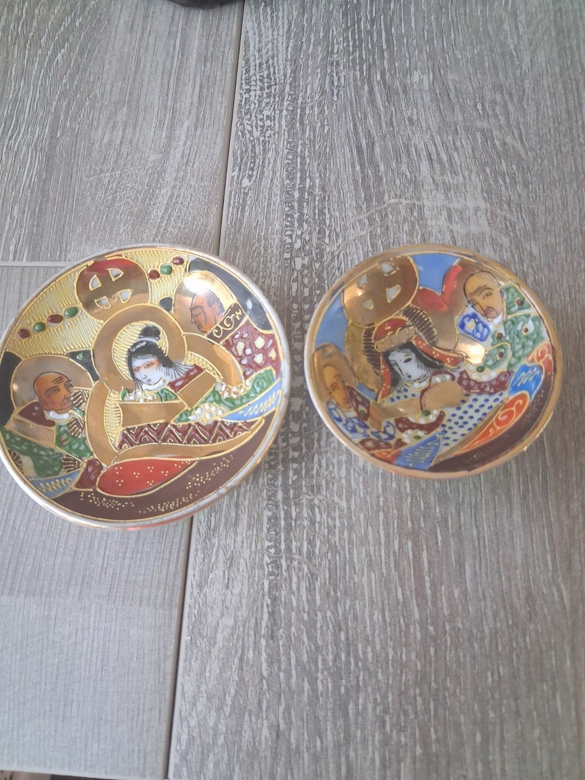 Antieke Japanse Sake- schaaltjes, Verzamelen, Ophalen of Verzenden, Overige typen