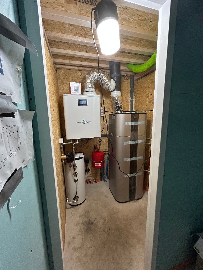 Complete warmtepomp installatie, Ophalen, Overige typen, Zo goed als nieuw, 60 tot 150 cm