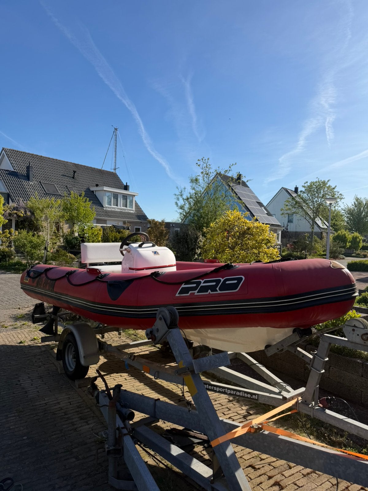 Zodiac pro 4,20, Watersport en Boten, Ophalen, Zo goed als nieuw, Motorboot