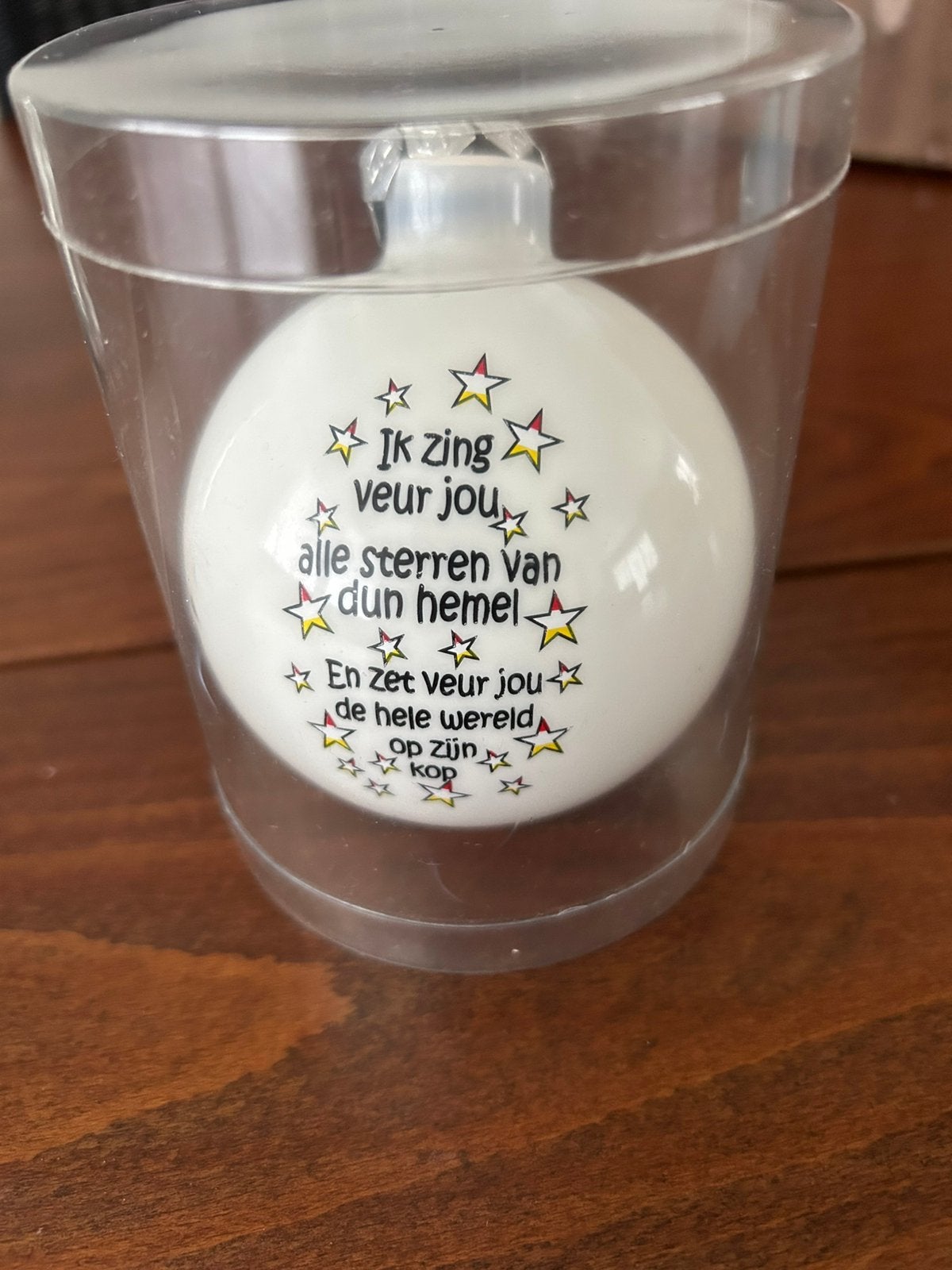 Kerstbal Oeteldonk nieuw, Verzenden, Nieuw