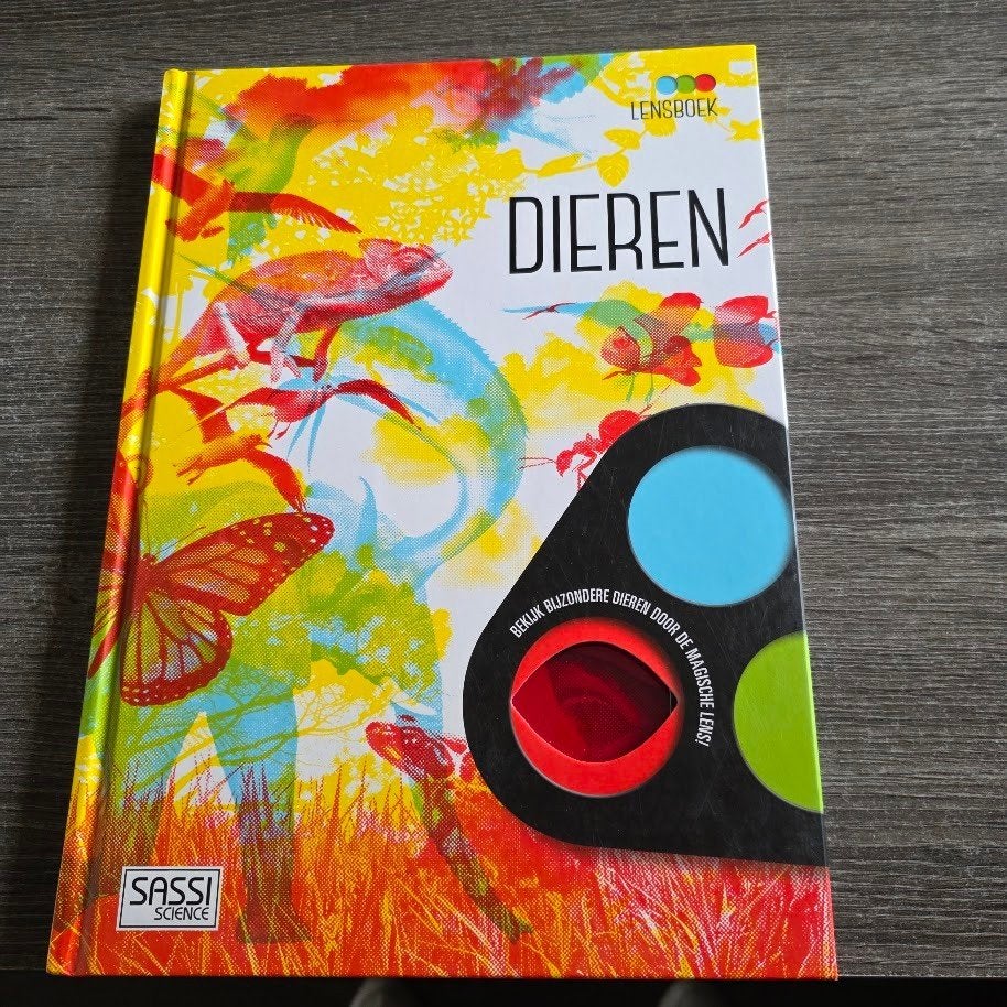 Dieren Lensboek 6+: Ontdek de Dierenwereld met Magische Lens, Boeken, Onbekend, Non-fictie, Ophalen of Verzenden, Zo goed als nieuw