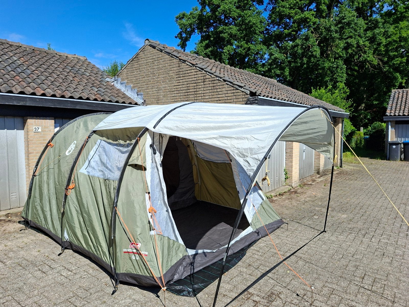 Coastline 4 tent., Caravans en Kamperen, Tenten, Ophalen of Verzenden, Gebruikt, Tot en met 4