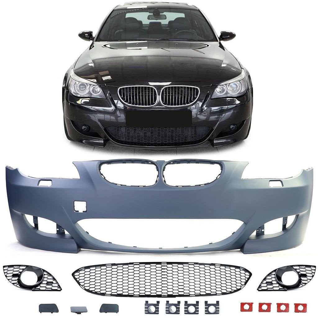 Voorbumper M5 Look Geschikt Voor BMW 5 Serie E60 / E61, Verzenden, Automotive Parts, A.parts@hotmail.nl, Trasmolenlaan 12 3447 GZ Woerden