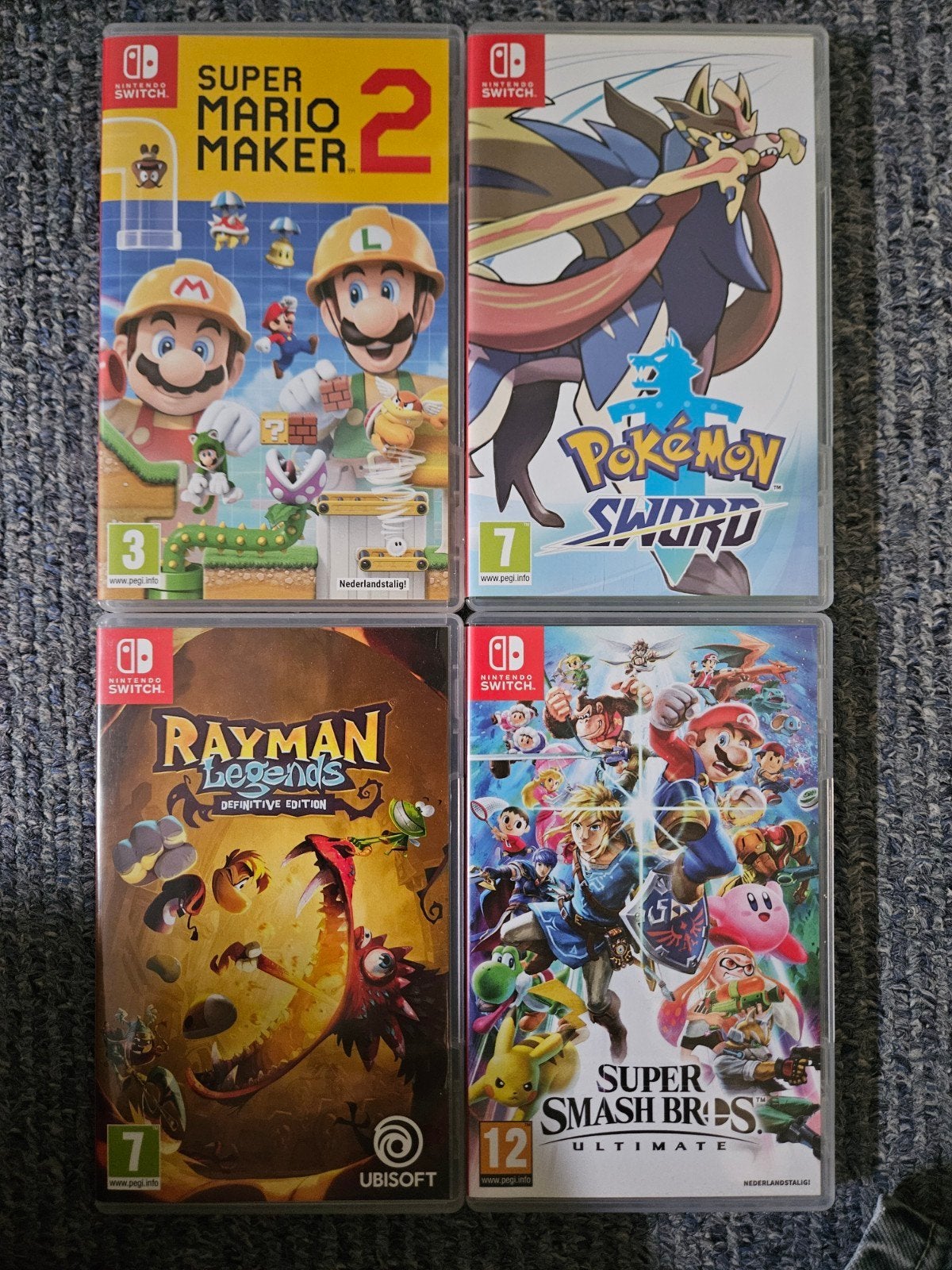 Verzameling Nintendo Switch spellen (4 stuks), Avontuur en Actie, Online, Ophalen of Verzenden, Zo goed als nieuw