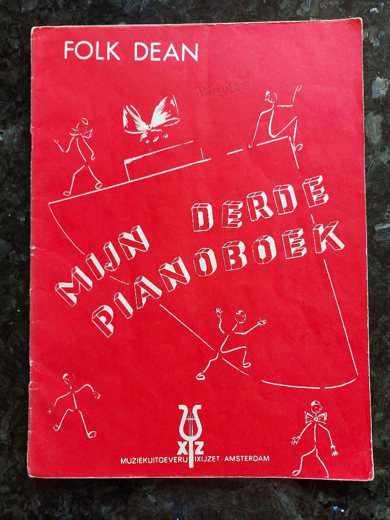 Folk Dean - Mijn derde pianoboek, Gebruikt, Overige genres, Les of Cursus, Ophalen of Verzenden