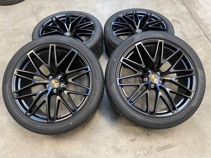 NIEUWE 21 inch originele velgen + zomerbanden Porsche Macan