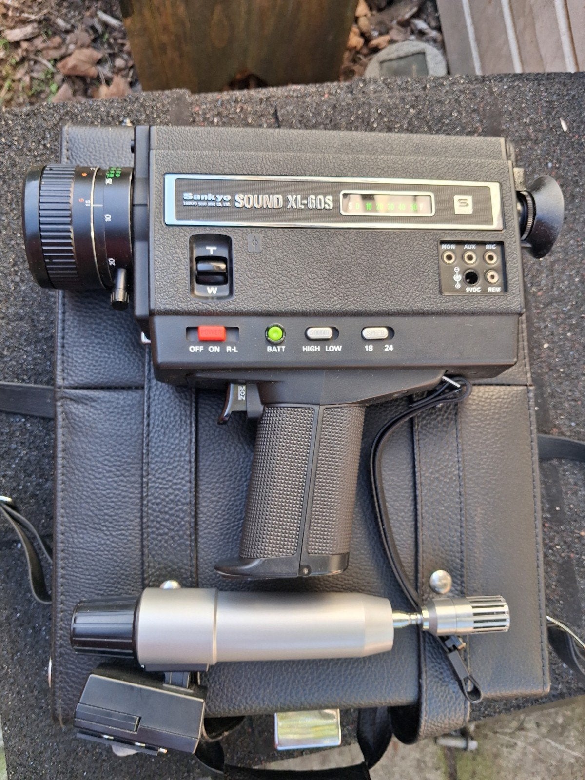 Sankyo Sound XL-60S, een vintage Super 8-geluidsfilmcamera, Ophalen of Verzenden, 8mm