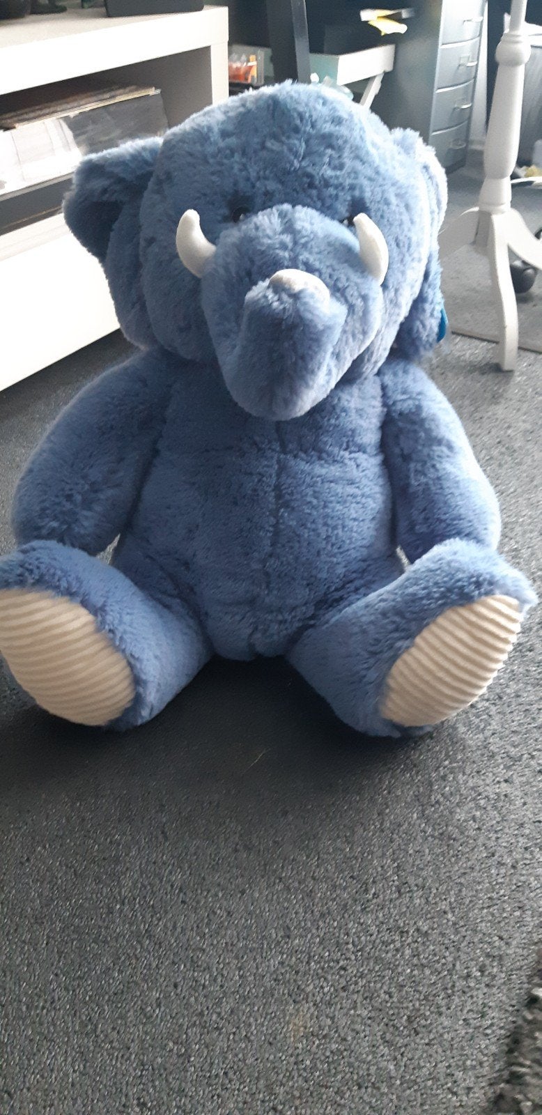 Grote Knuffelolifant (nieuw), Overige merken, Overige karakters, Overige typen, Blauw