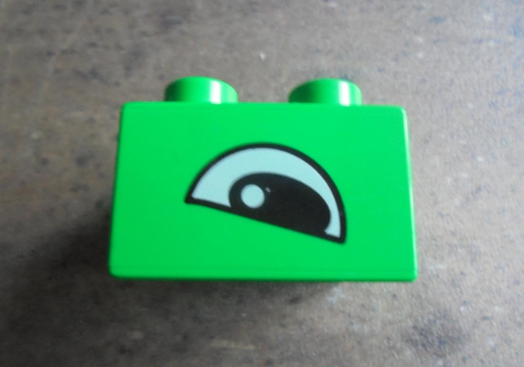 Lego Duplo Brick 2x2 (zie foto's) 3, Ophalen of Verzenden, Gebruikt, Losse stenen, Duplo
