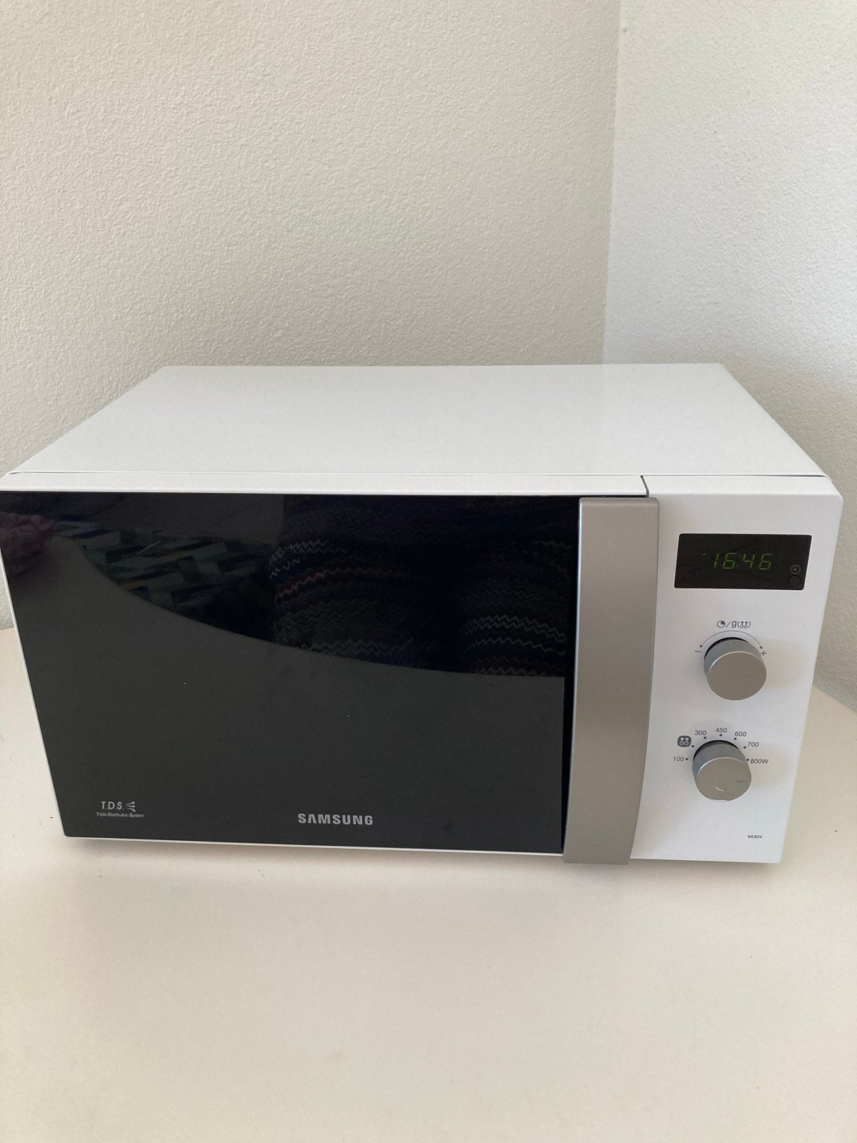 Samsung Magnetron - Compact en Krachtig (49x31x28 cm), Ophalen, Gebruikt, Magnetron, Draaiplateau