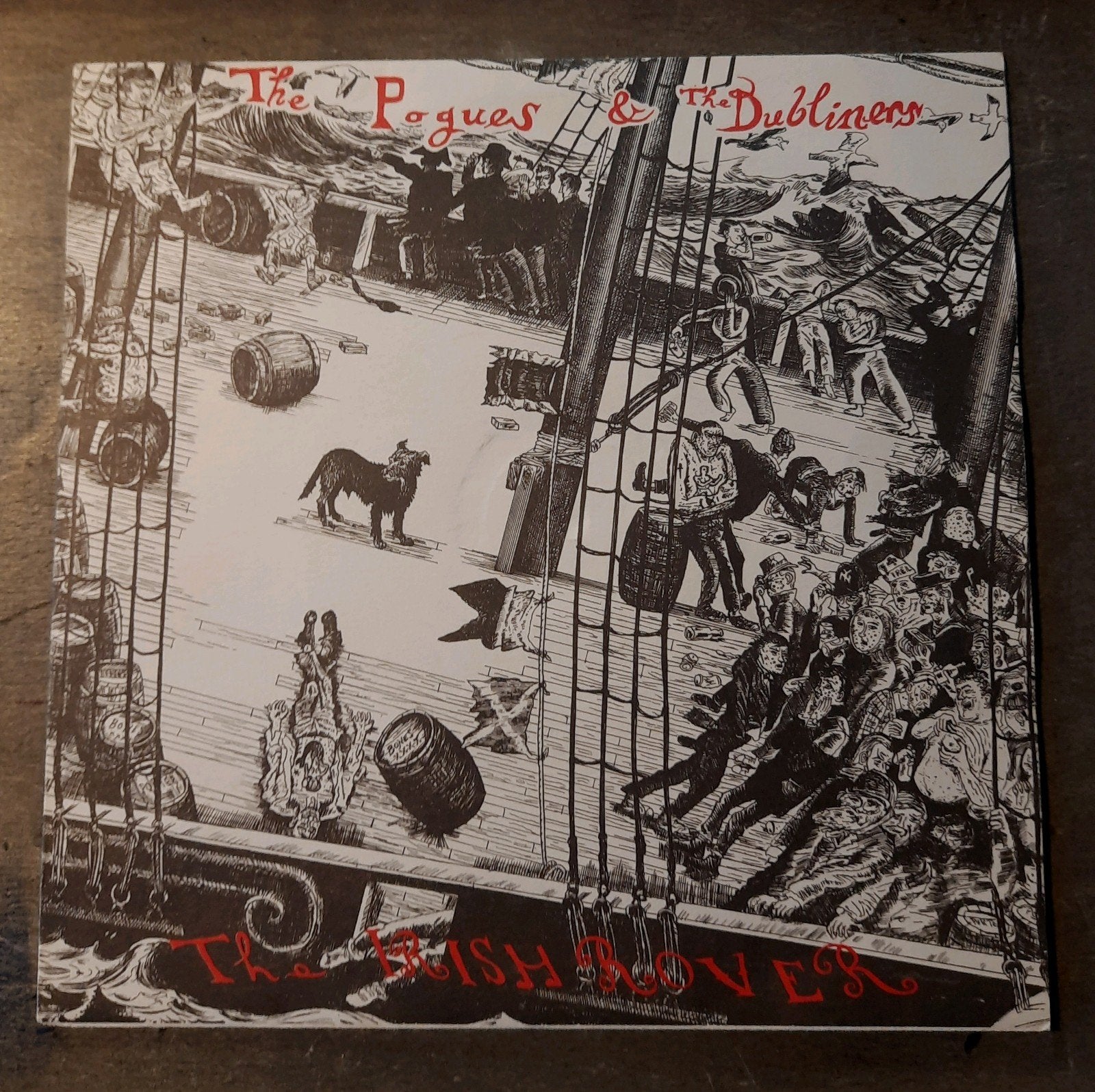The Pogues & The Dubliners - The Irish Rover, Ophalen of Verzenden, Zo goed als nieuw, Pop