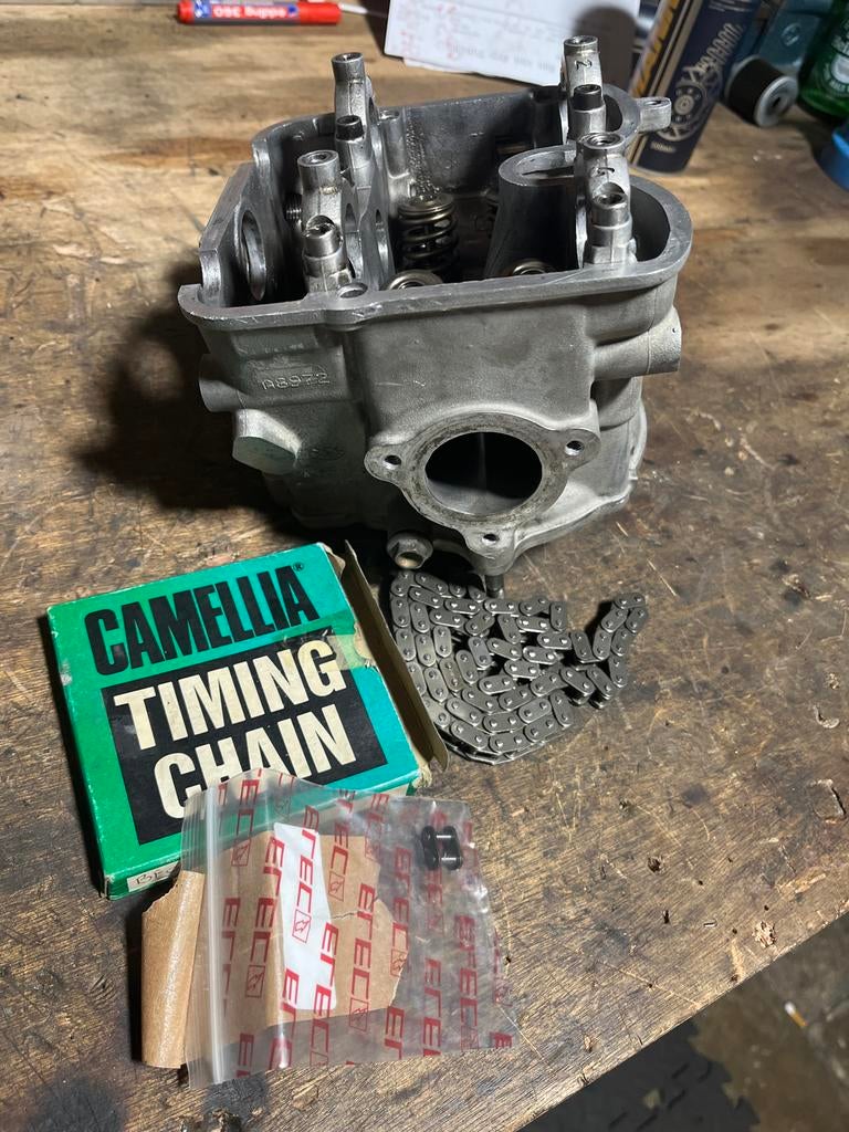 Husqvarna TE/TC/SMR 510 Cilinderkop 2005-2010 met ketting, Ophalen of Verzenden