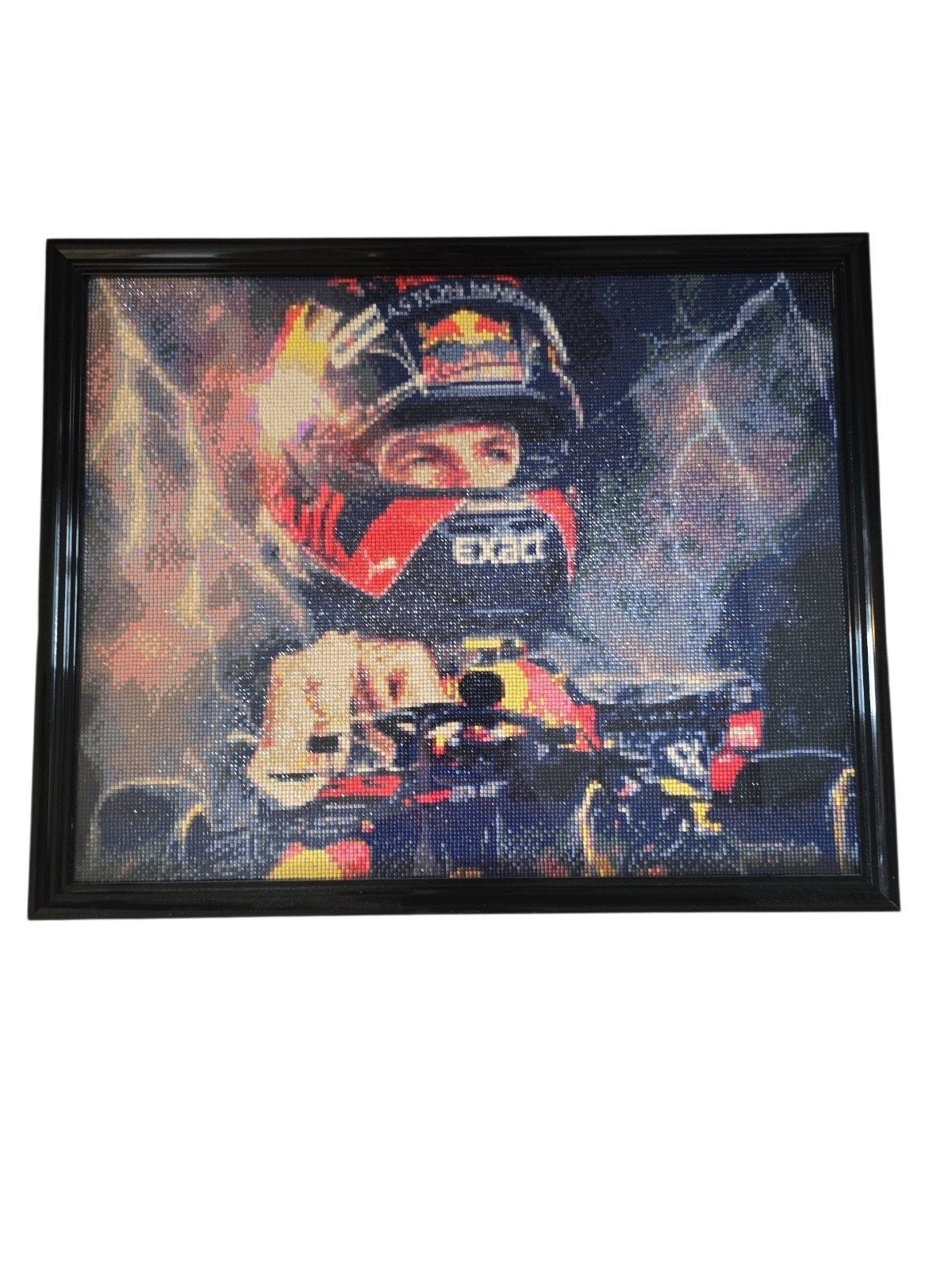 Diamond Painting Max Verstappen F1 - 54 x 44 cm., Ophalen of Verzenden