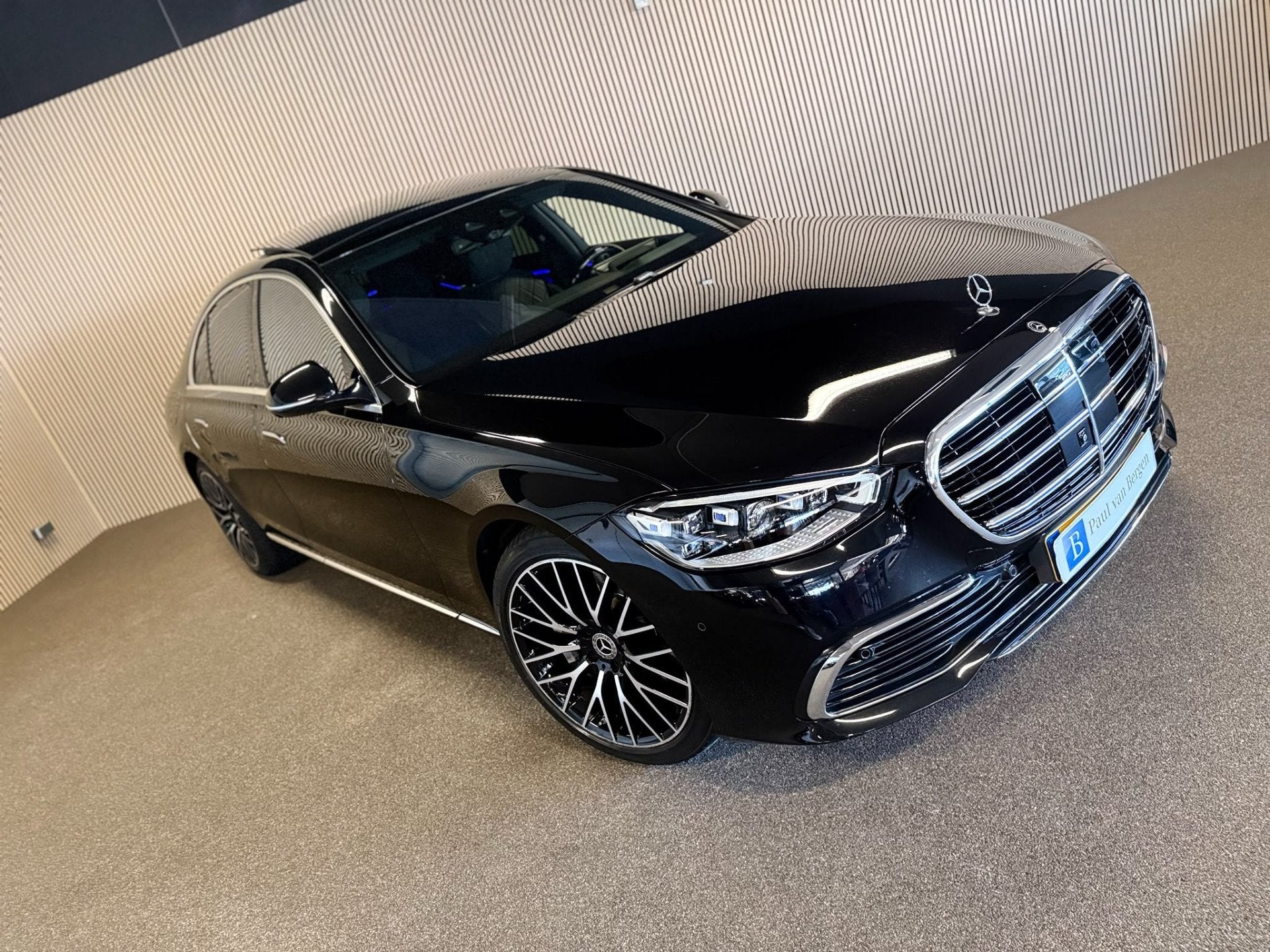 Mercedes-Benz S-Klasse 350d Exclusive-PANORAMA-MEMORY-HEAD U, Auto's, Achterwielaandrijving, Gebruikt, 2925 cc, Zwart
