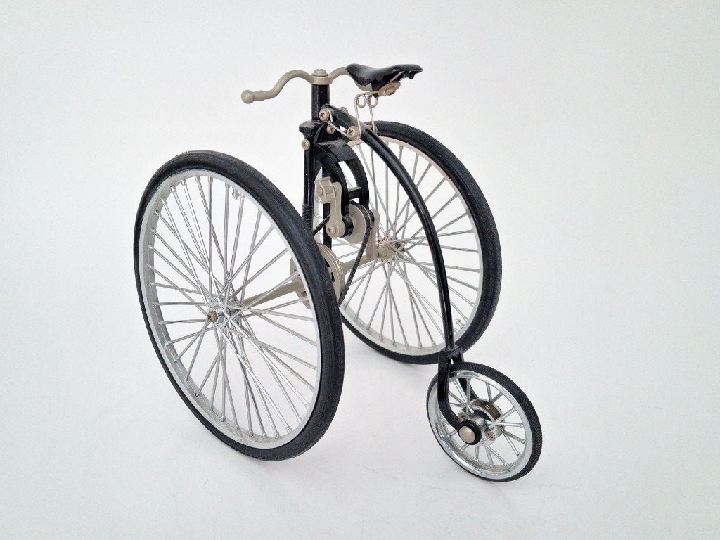 miniatuur fiets driewieler, Verzenden