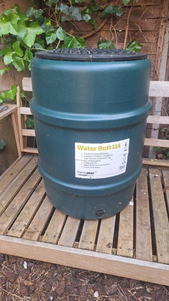 Nieuwe Harcostar Water Butt 114 liter regenton, Ophalen