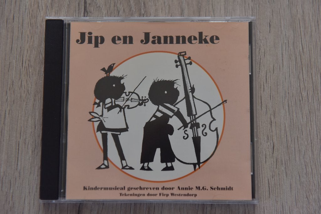 JIP EN JANNEKE ---- FLUITJE VAN EEN CENT KINDERMUSICAL, Cd's en Dvd's, Cd's | Kinderen en Jeugd, Verzenden, Zo goed als nieuw