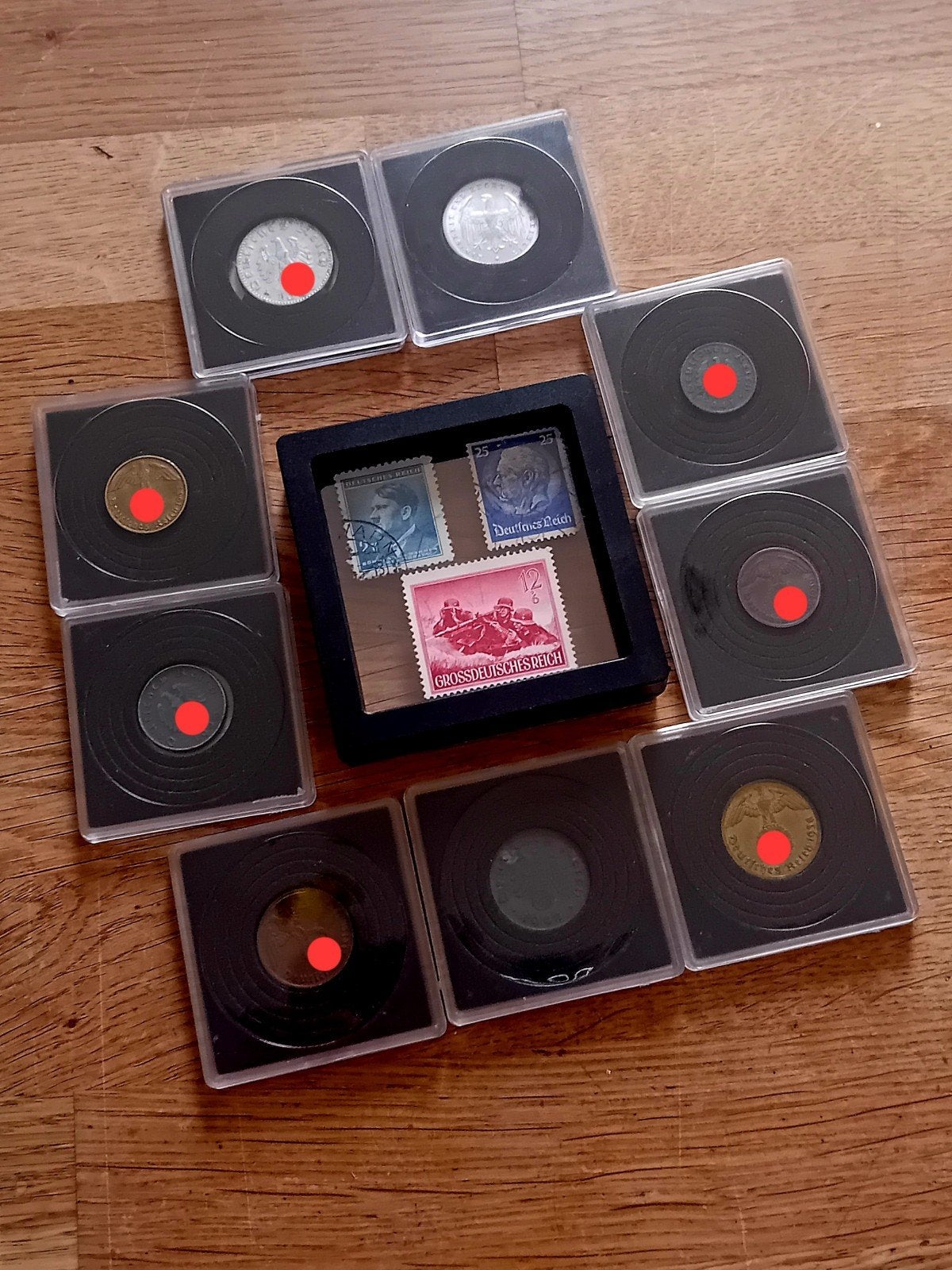 ​WO2 Duitse Verzameltset Postzegels & Complete Serie Munten, Ophalen of Verzenden, Overige soorten, Duitsland, Overige typen