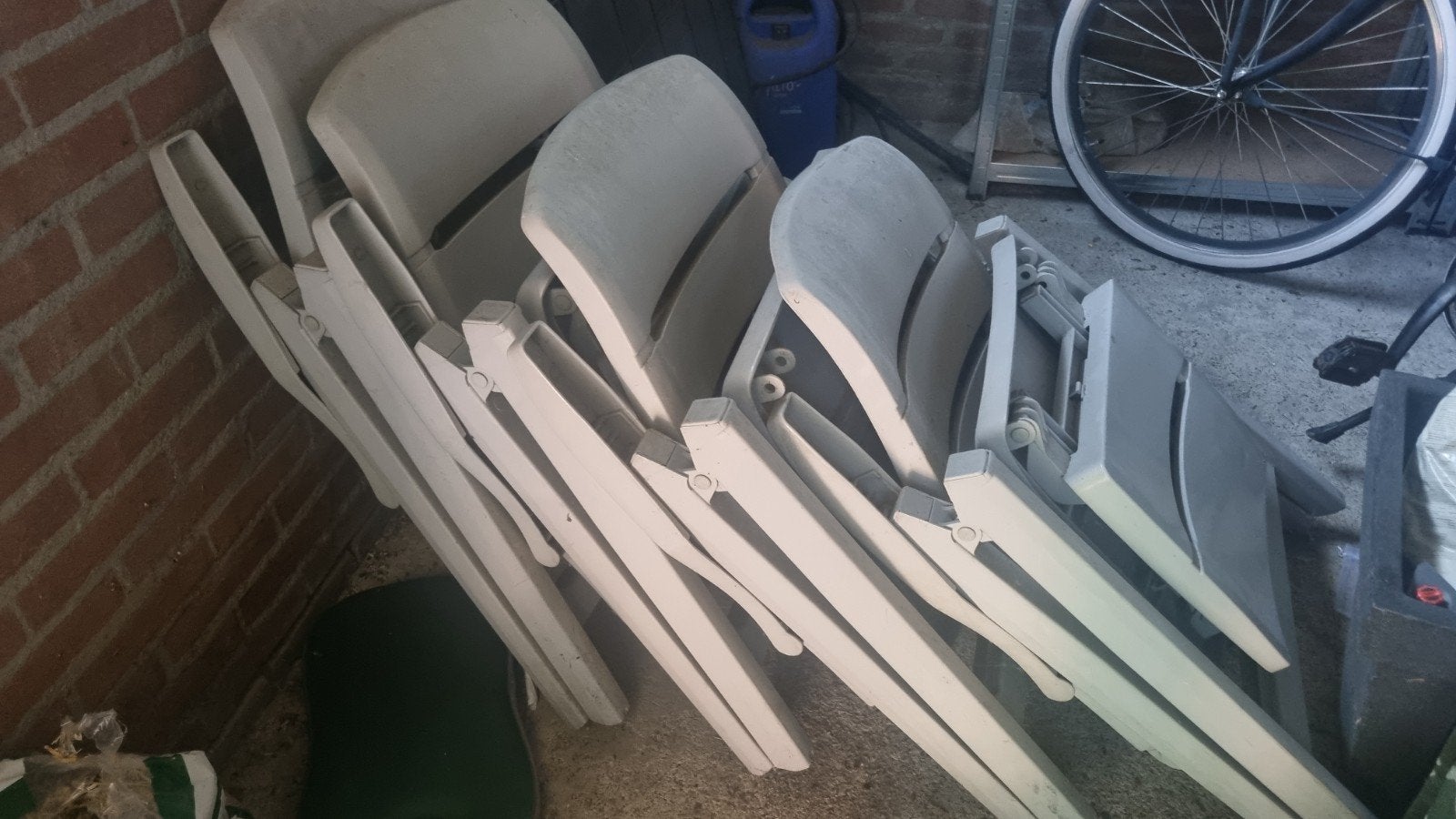 Gratis tuinspullen, Tuin en Terras, Ophalen, Gebruikt, Kunststof, Tuinset