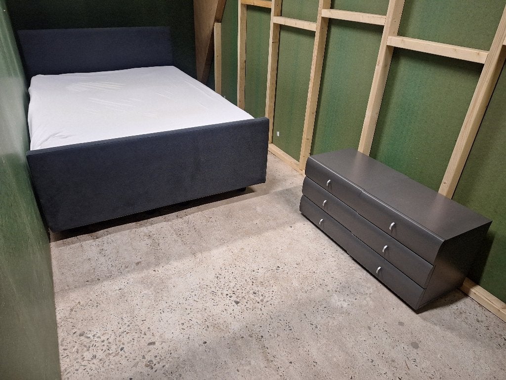 Boxspring 140 * 200 elektrisch verstelbaar nachtkastjes bed, Ophalen, Eenpersoons, 140 cm, 200 cm
