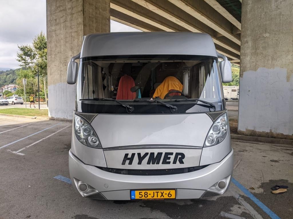 Hymer B 674 SL met nieuwe APK, Caravans en Kamperen, Integraal, Ringverwarming, Fiat, Particulier