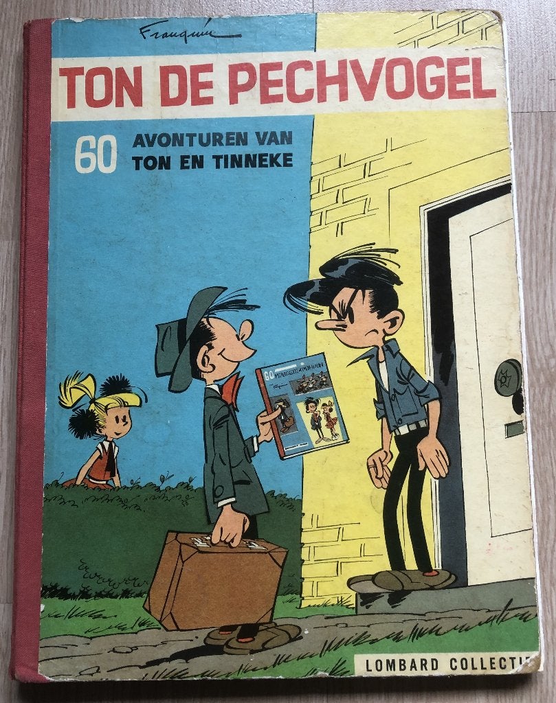 FRANQUIN - TON DE PECHVOGEL - 1E DRUK 1959, Eén stripboek, Ophalen of Verzenden, Zo goed als nieuw, Franquin