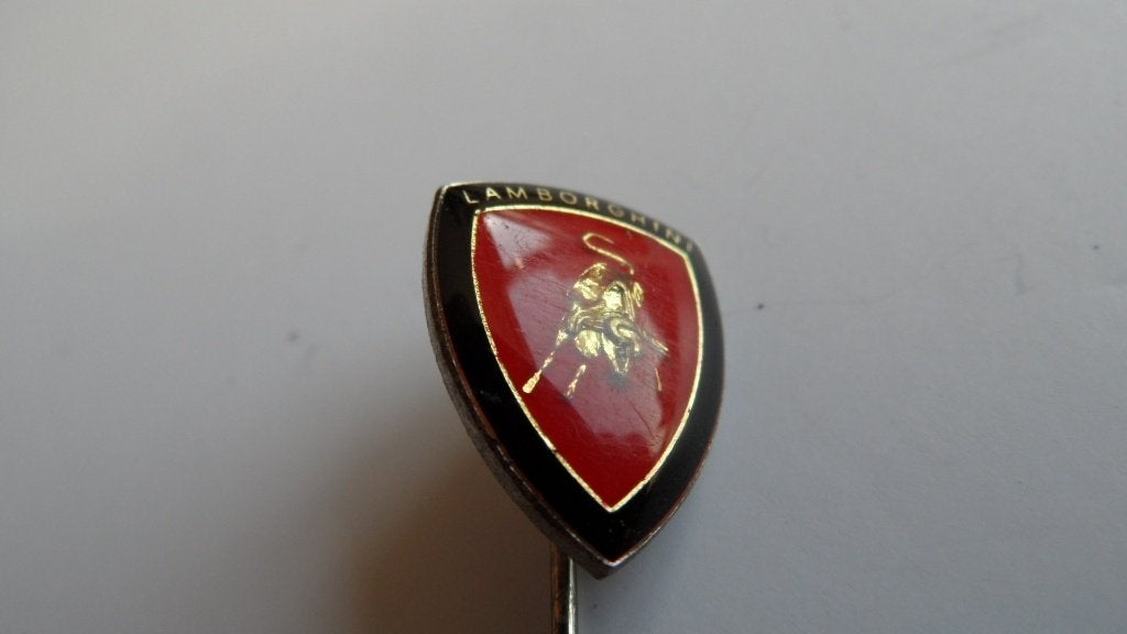 Lamborghini sportwagen speld, Verzenden, Gebruikt, Merk, Speldje of Pin