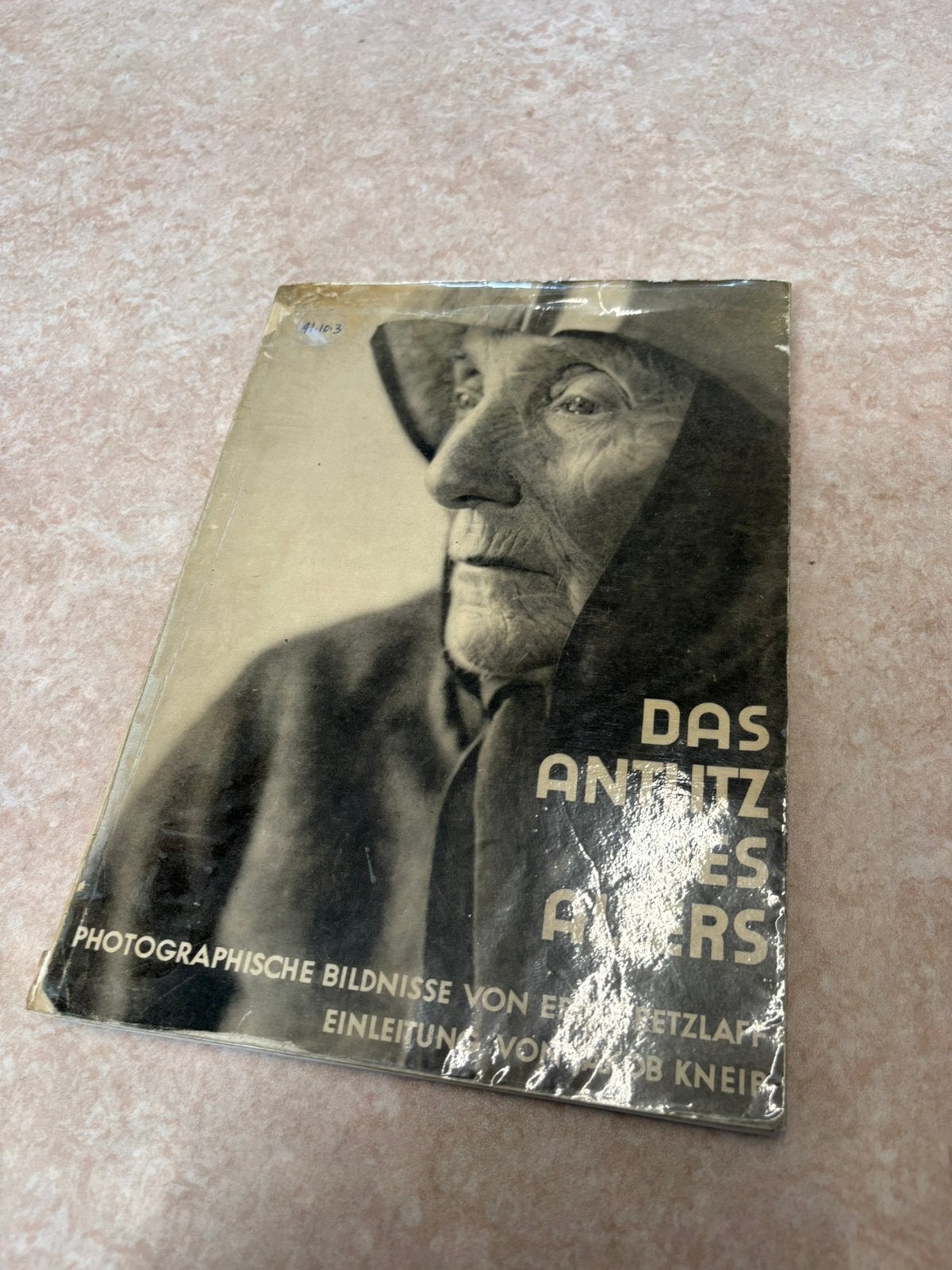 Das Antlitz des Alters (1st Ed. 1930) - Erich Retzlaff, Ophalen of Verzenden, Gelezen, Fotografen