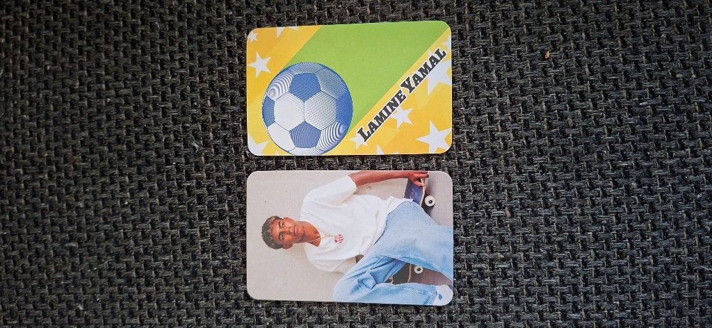 Diverse trading cards Lamine Yamal # Barcelona / Spanje (1), Ophalen of Verzenden, Nieuw, Buitenlandse clubs, Spelerskaart