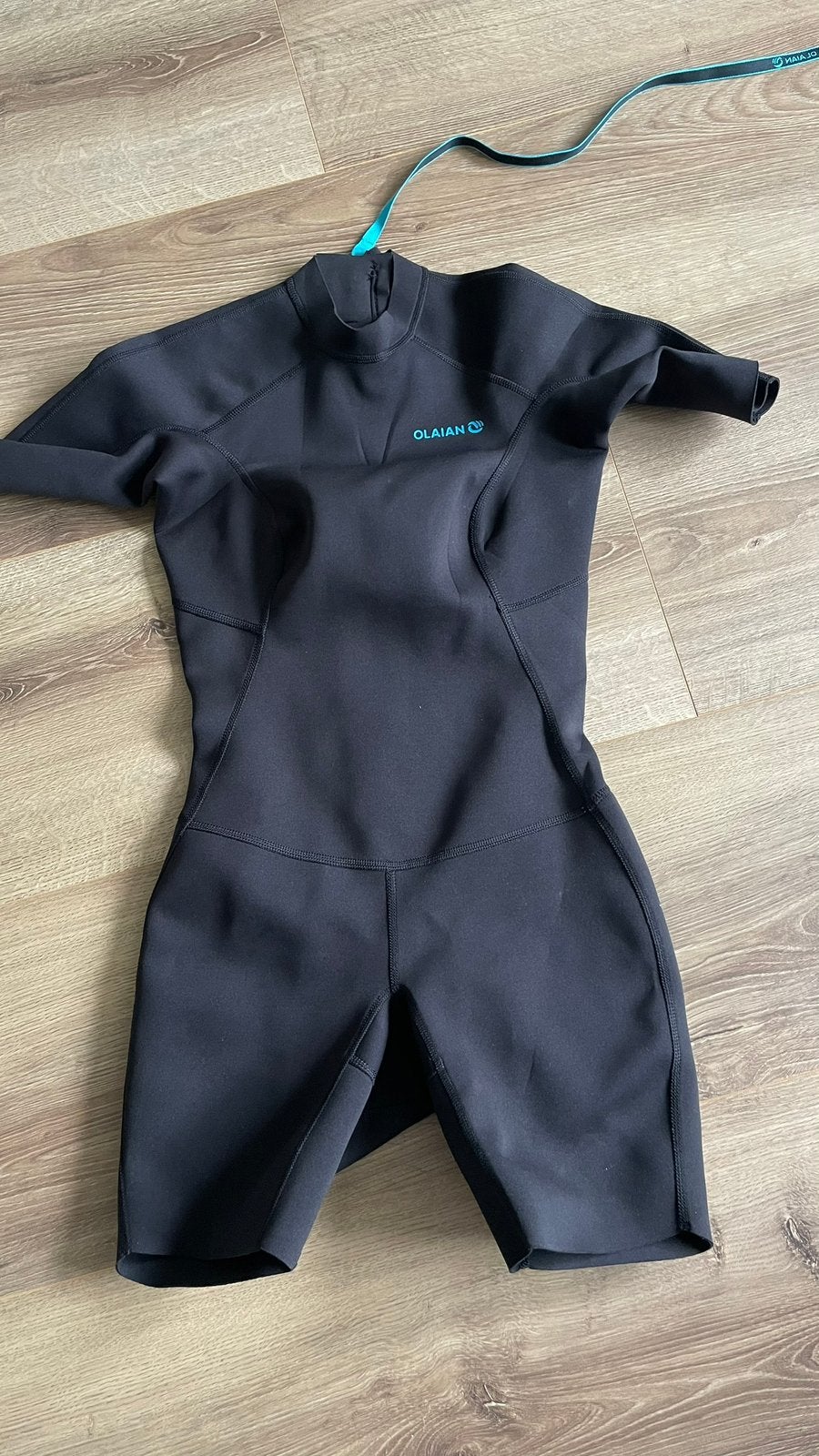 Korte wetsuit- shorty Decathlon maat XS 100 neopreen 1,5 mm, Ophalen of Verzenden, Zo goed als nieuw