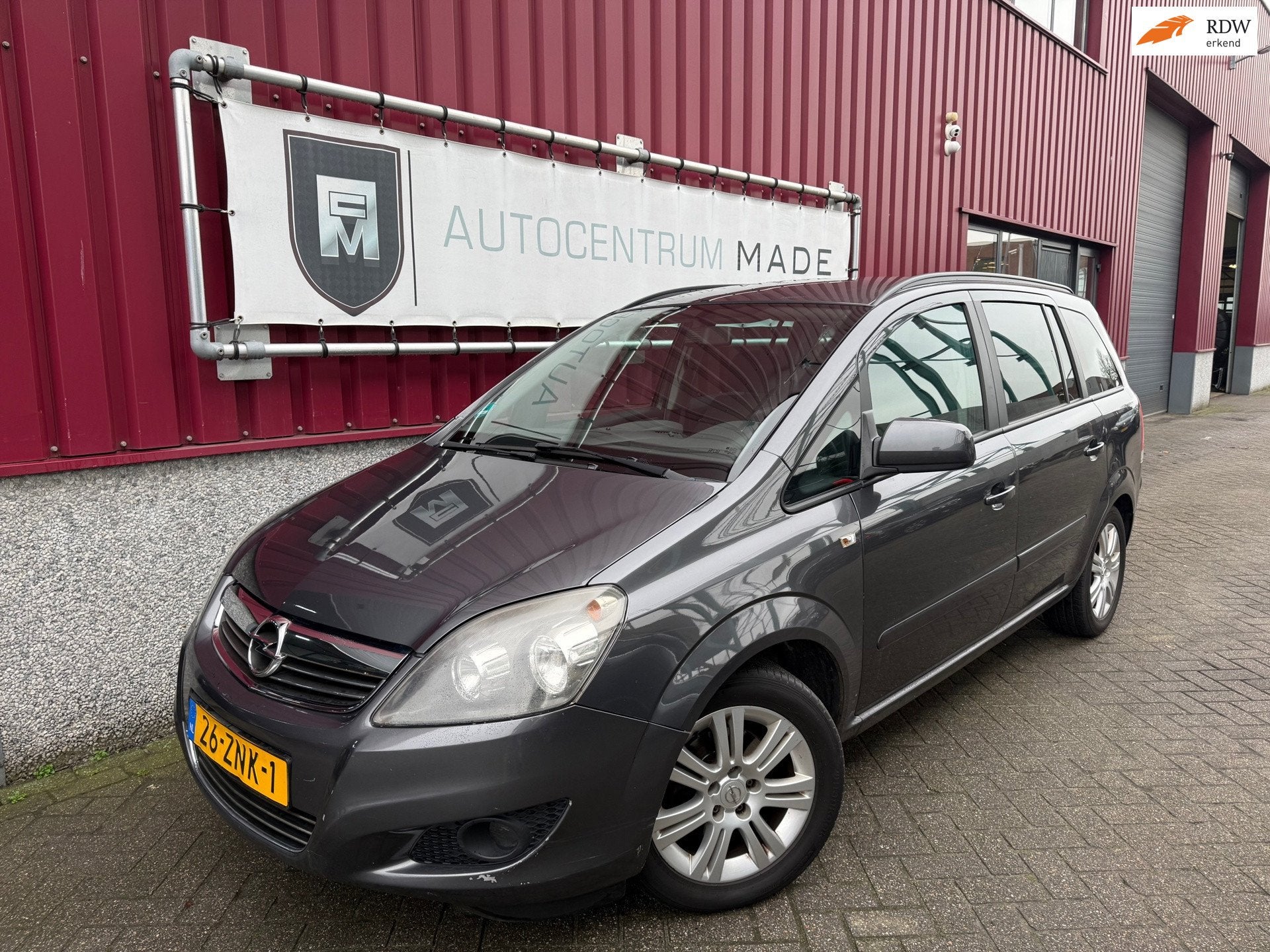 Opel Zafira 1.8 111 years Edition // 7.Pers // Airco // Crui, Auto's, Voorwielaandrijving, Euro 5, Stof, Gebruikt