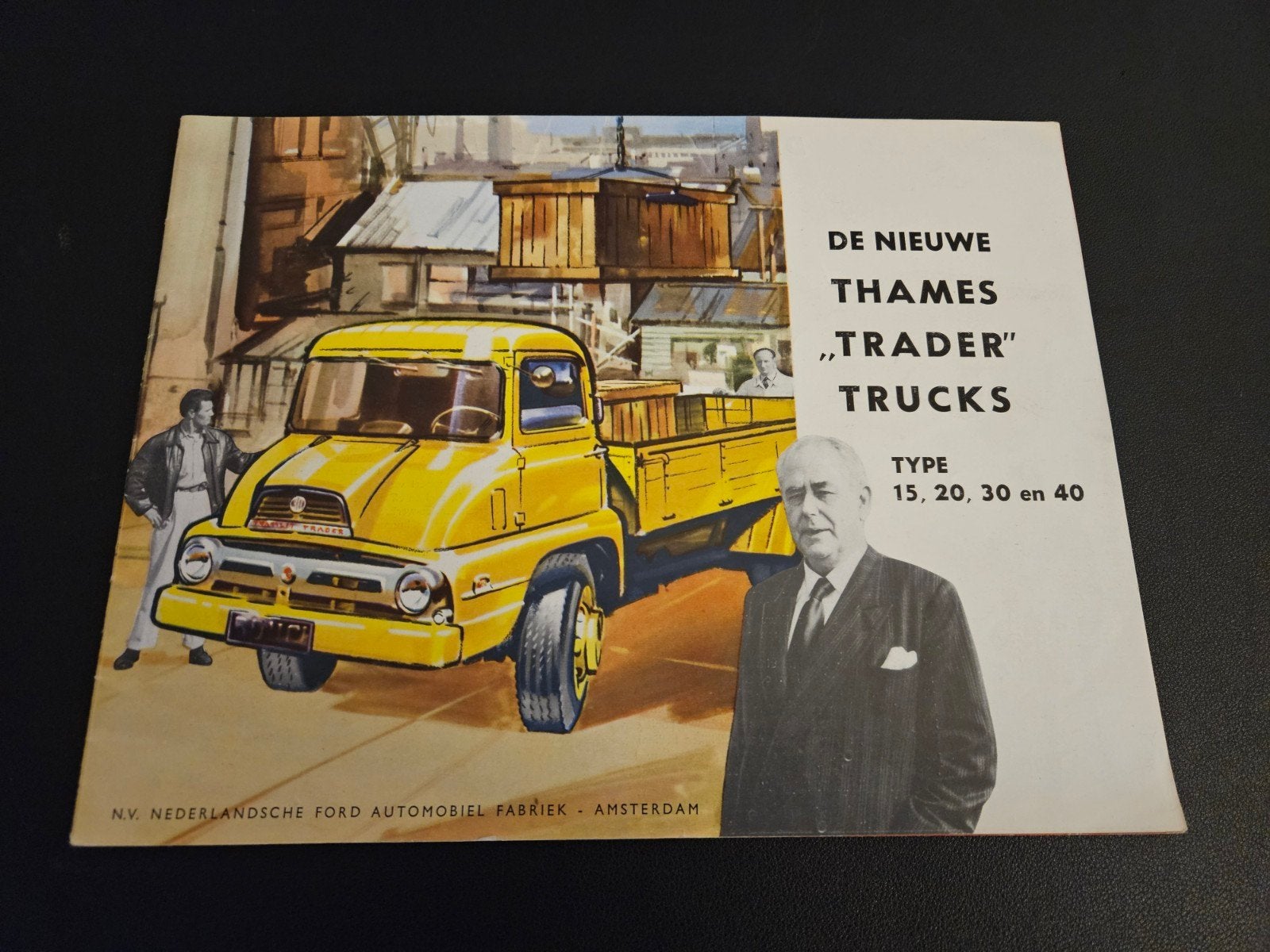 Brochure Thames Trader Trucks 1959, Ophalen of Verzenden, Zo goed als nieuw, Overige merken