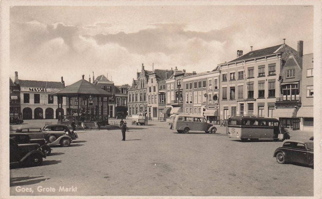 703-070-021 Goes Grote Markt, Verzenden, Voor 1920, Zeeland