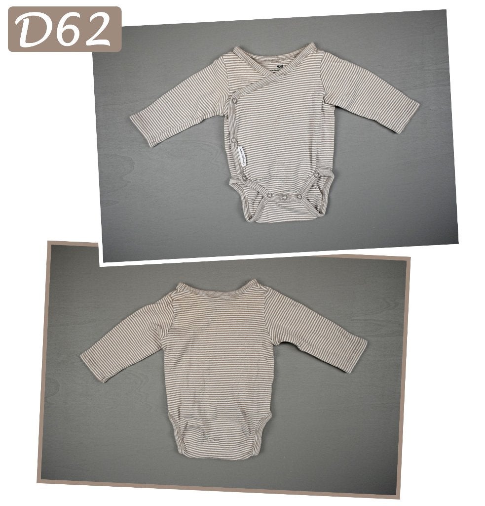 (D62) Maat 56. H&M rompertje, Nacht- of Onderkleding, Gebruikt, Jongetje of Meisje, H&M