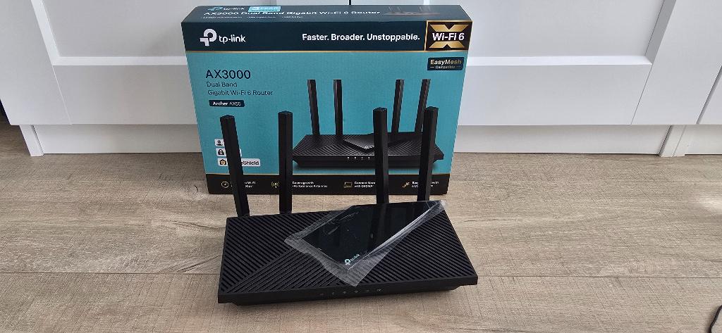 TP-Link AX3000 Wi-Fi 6 Router, Ophalen of Verzenden, Zo goed als nieuw, Router, TP-LINK