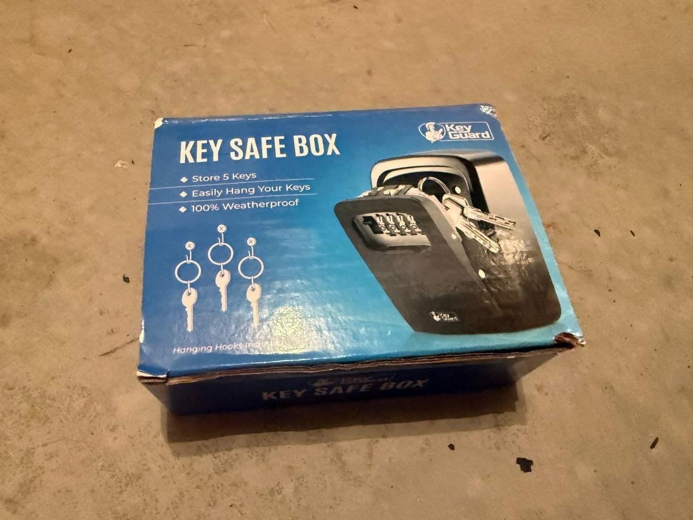 Key Guard sleutelkluisje met cijferslot nieuw, Ophalen of Verzenden, Zo goed als nieuw, Overige materialen, Overige typen