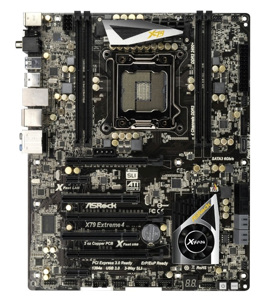 ASRock X79 Extreme4 Moederbord, Computers en Software, Moederborden, Socket 2011, DDR3, Ophalen of Verzenden, Zo goed als nieuw