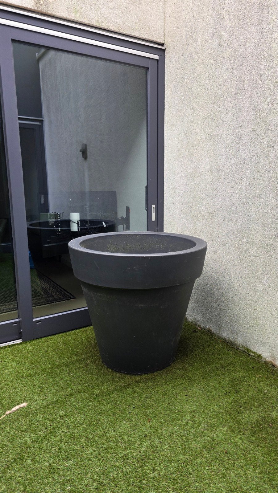 Grote ELHO bloempot voor buiten, Ophalen, Kunststof, Gebruikt, Rond