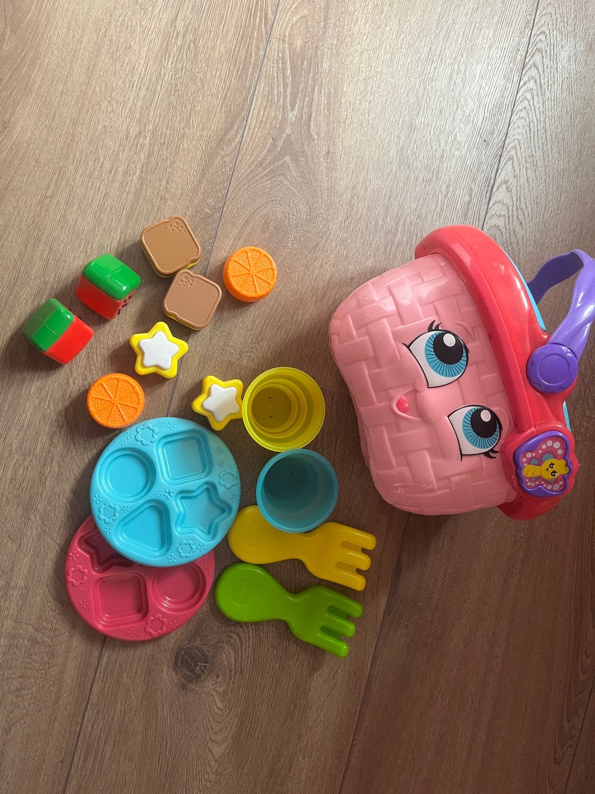 Vtech Vormenpret Picknickset - Educatief Speelgoed, Ophalen, Gebruikt, Overige typen, Met licht