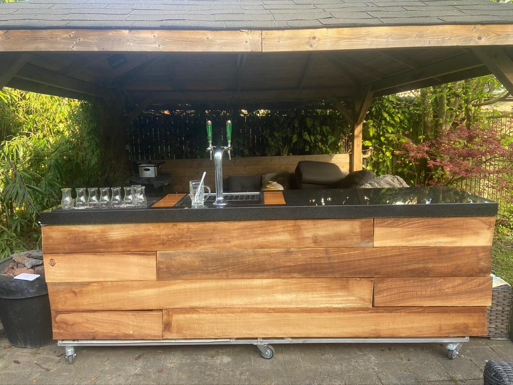 Mobiele Bar met tap, Ophalen, Gebruikt