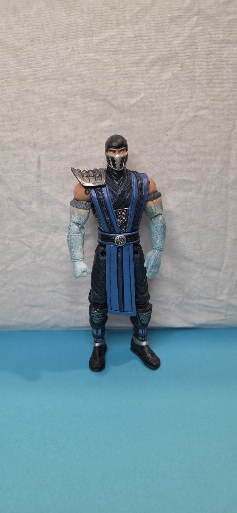 Jazwares Sub-zero Shaolin Monks figuur Mortal Kombat, Ophalen of Verzenden, Gebruikt